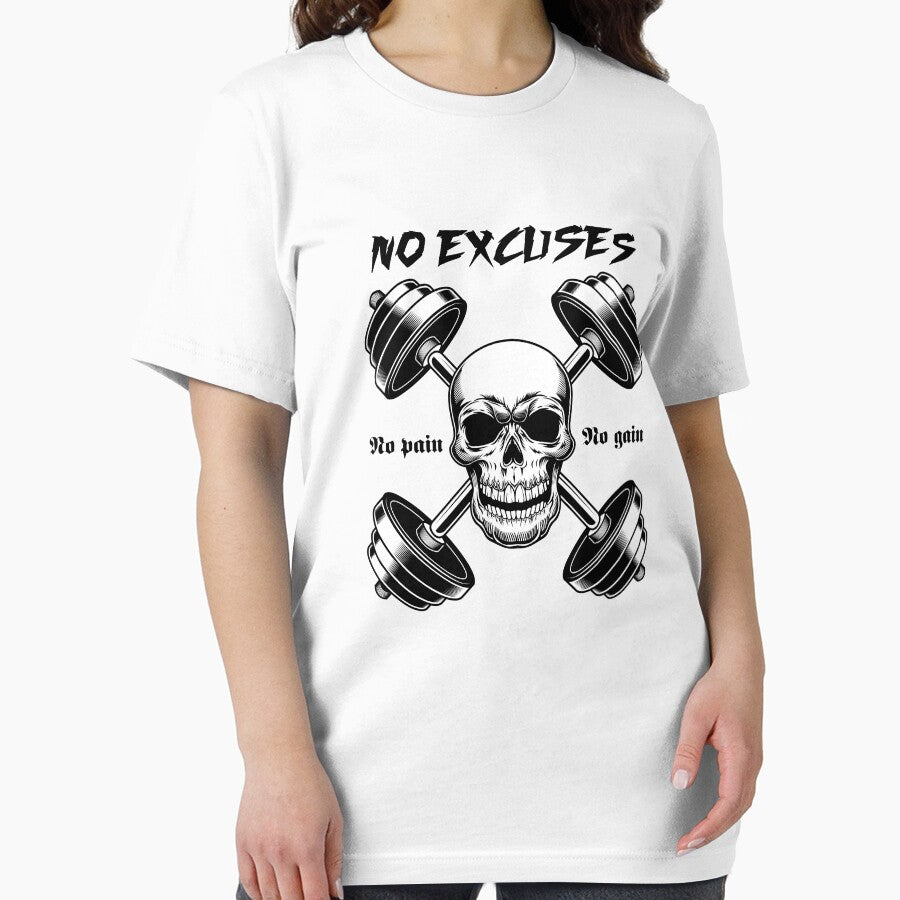 No excuses - no pain no gain by SHINIGAMI-SHOP T-Shirts, Hoodie, Sweatshirt | BlankRebels.com (Image 2)
