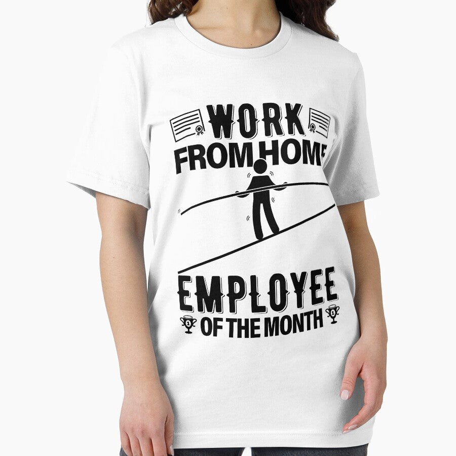 Work From Home Employee Of The Month Appreciation by GravitiTees T-Shirts, Hoodie, Sweatshirt | BlankRebels.com (Image 2)