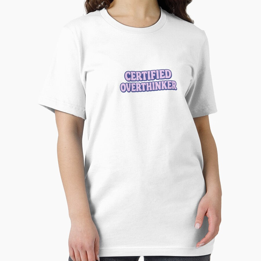 Certified Overthinker by Wrozzle T-Shirts, Hoodie, Sweatshirt | BlankRebels.com (Image 2)