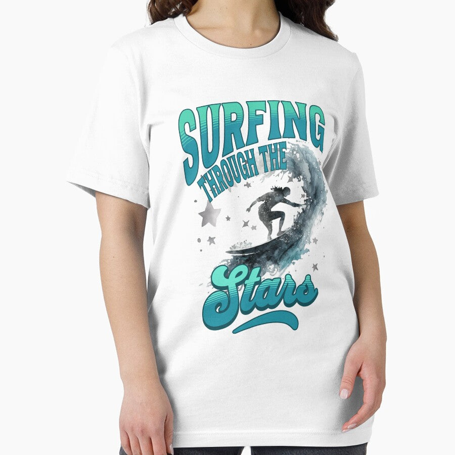 Surfing Through Stars T-Shirts, Hoodie, Sweatshirt
