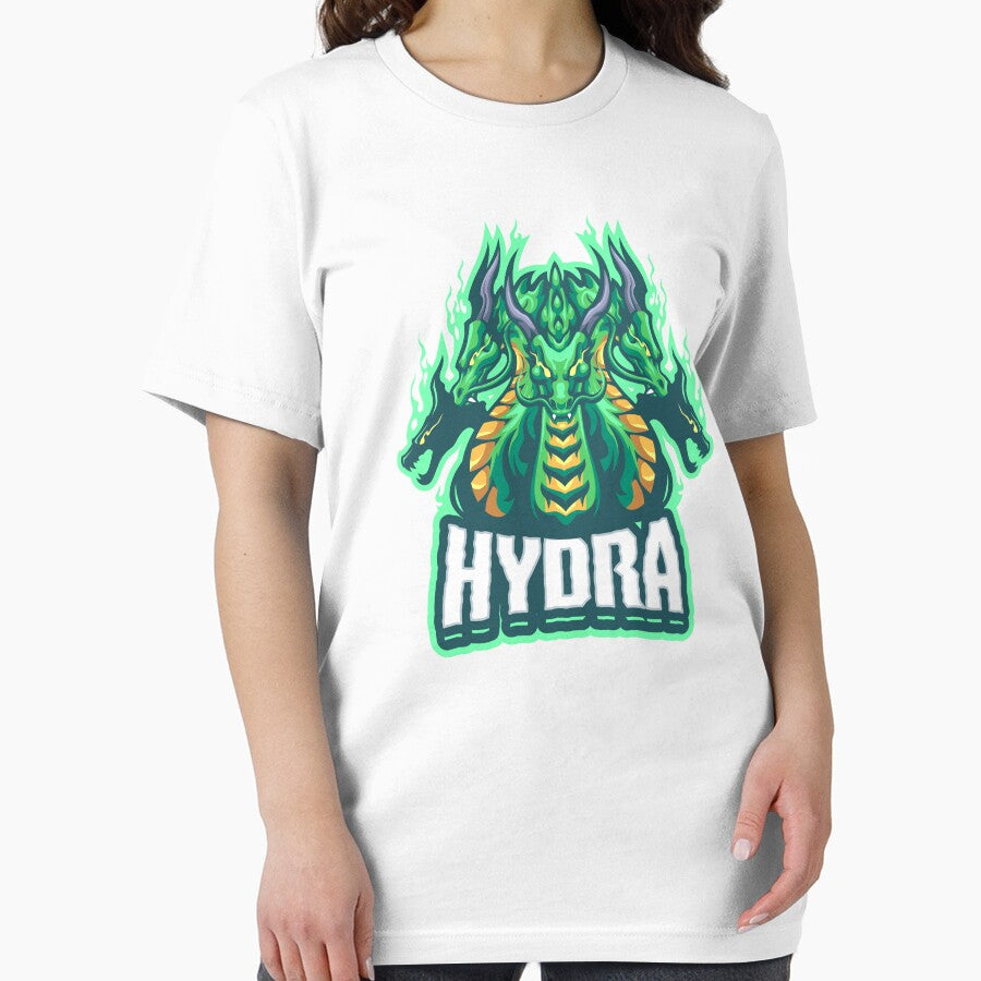 Three Headed Hydra Dragon Mascot by AnimalLover4eva T-Shirts, Hoodie, Sweatshirt | BlankRebels.com (Image 2)