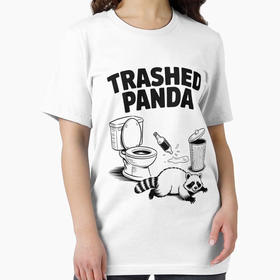 Trashed Panda Drunk Racoon by DianaStantzo T-Shirts, Hoodie, Sweatshirt | BlankRebels.com (Image 2)