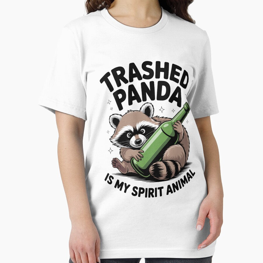 Trashed Panda Spirit Animal Raccoon by MeowtivationP T-Shirts, Hoodie, Sweatshirt | BlankRebels.com (Image 2)
