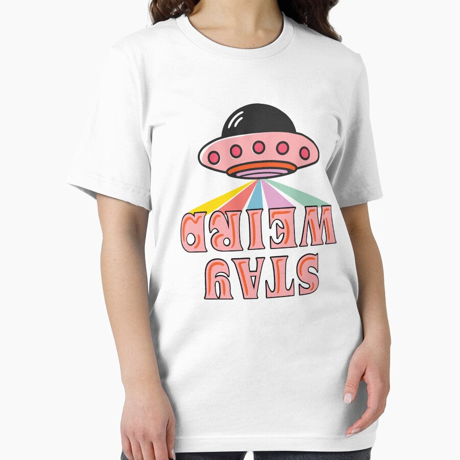 Groovy Stay Weird UFO by bolimj T-Shirts, Hoodie, Sweatshirt | BlankRebels.com (Image 2)