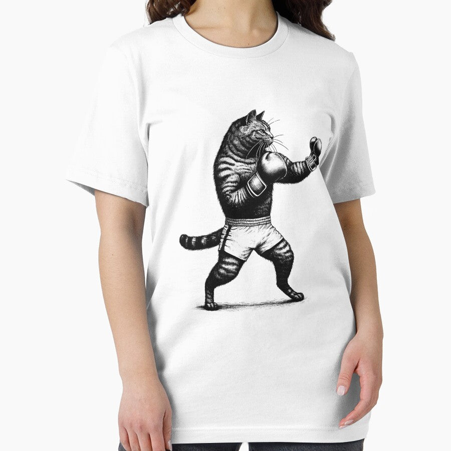 Cat Doing Boxing Kimberley King Art King Art T-Shirts, Hoodie, Sweatshirt