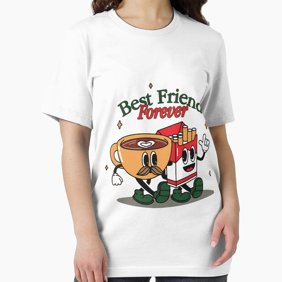 Cofe & Smoky - Best Friend Forever by HichamMissiame T-Shirts, Hoodie, Sweatshirt | BlankRebels.com (Image 2)