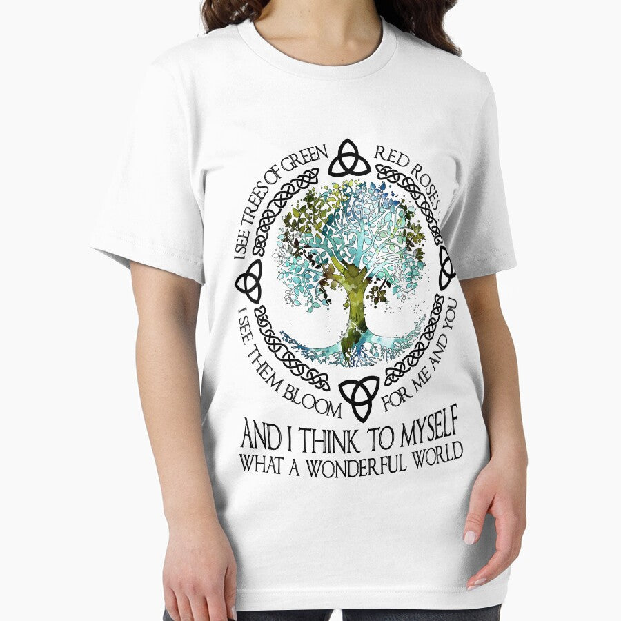 I Think To Myself What A Wonderful World by RaymondPurves T-Shirts, Hoodie, Sweatshirt | BlankRebels.com (Image 2)