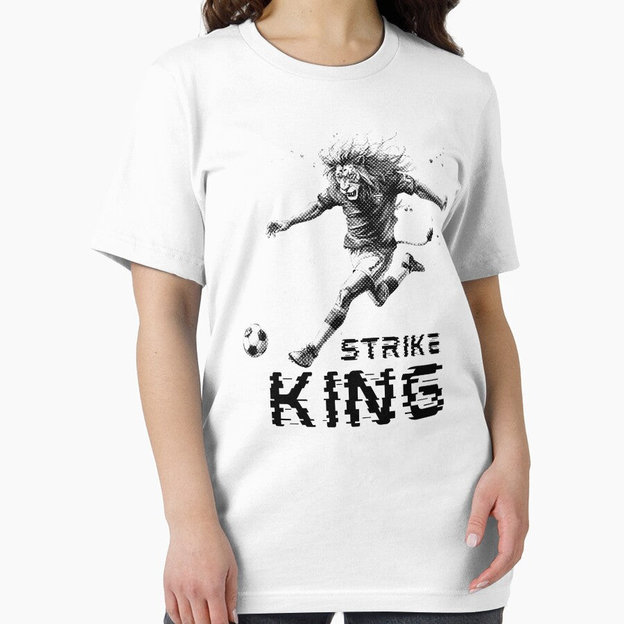 Strike King Lion Soccer (Football) Player by TrueArtsStore
