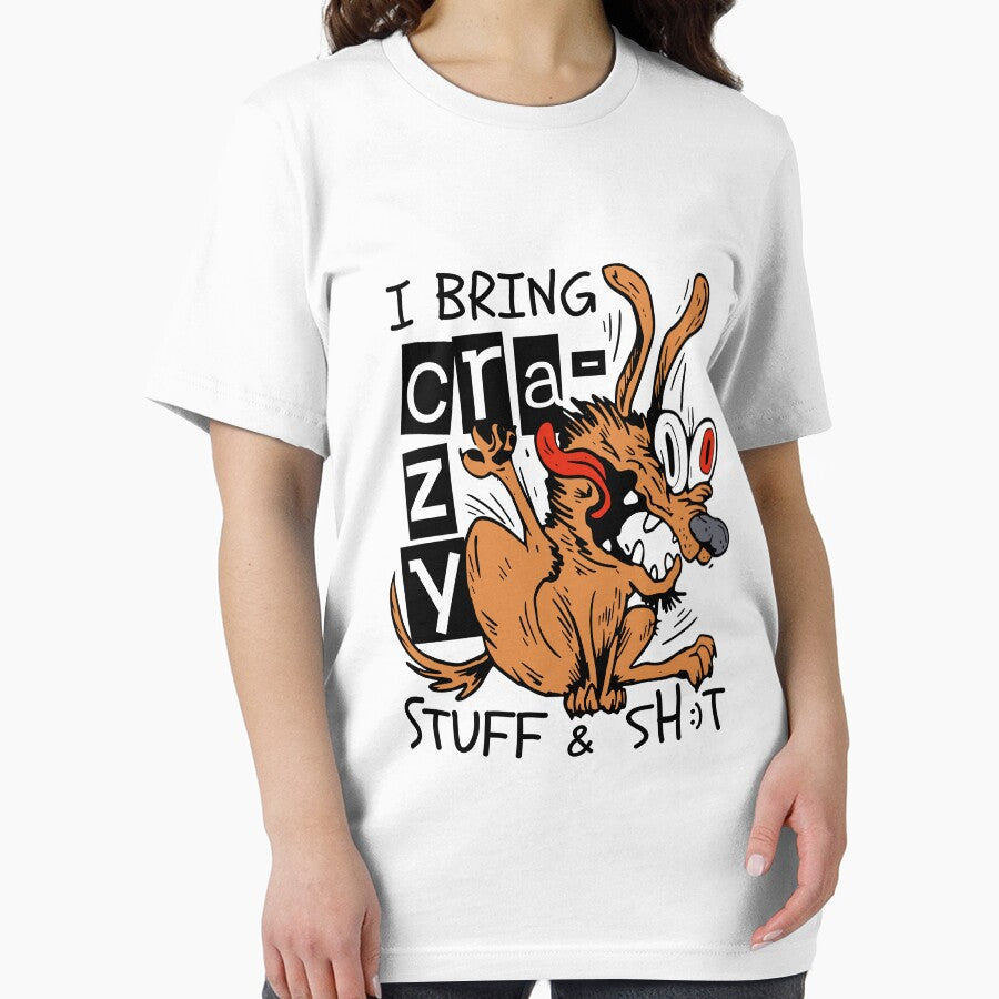 I Bring Crazy Stuff & Shit by bennetthuskers T-Shirts, Hoodie, Sweatshirt | BlankRebels.com (Image 2)