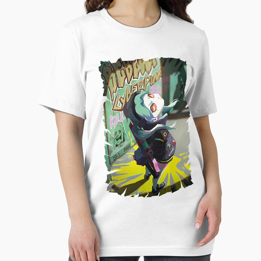 rebecca cyberpunk look by sstevensnogos T-Shirts, Hoodie, Sweatshirt | BlankRebels.com (Image 2)