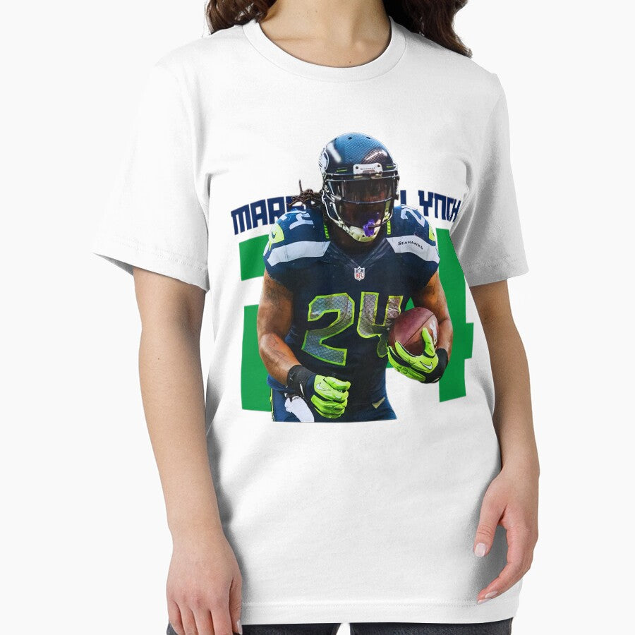 Marshawn Lynch - Tariik #275 by aradadesigner20 T-Shirts, Hoodie, Sweatshirt | BlankRebels.com (Image 2)