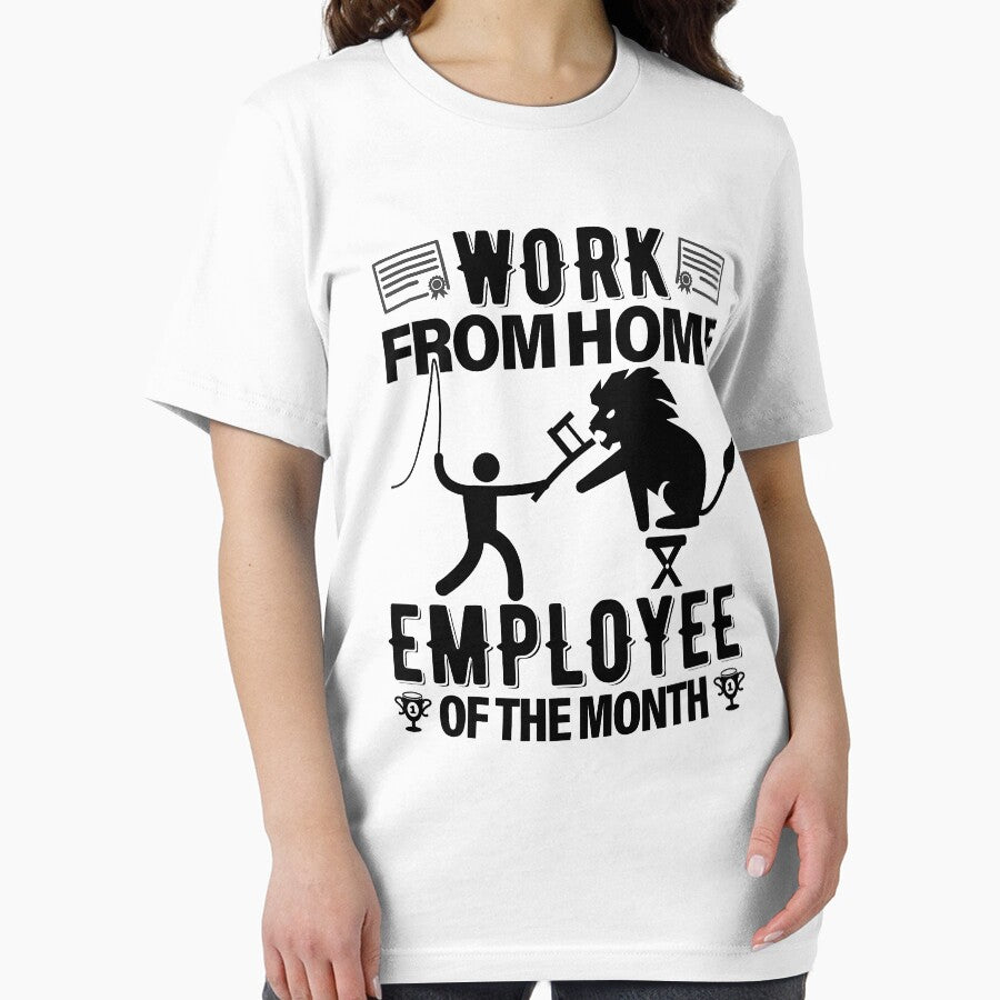 Work From Home Employee Of The Month by GravitiTees T-Shirts, Hoodie, Sweatshirt | BlankRebels.com (Image 2)