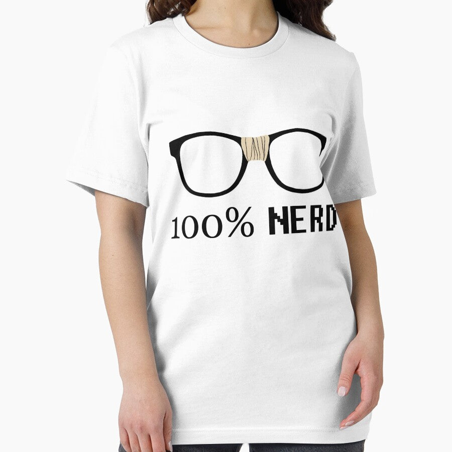 100% Nerd Black Font by Tollbridge T-Shirts, Hoodie, Sweatshirt | BlankRebels.com (Image 2)