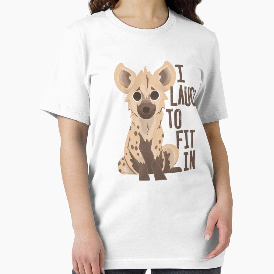 Cute Socially Awkward - I Laugh To Fit In by abowersock T-Shirts, Hoodie, Sweatshirt | BlankRebels.com (Image 2)