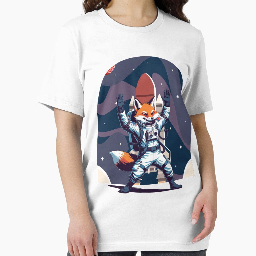 Space Fox Adventure by yuki-hana T-Shirts, Hoodie, Sweatshirt | BlankRebels.com (Image 2)