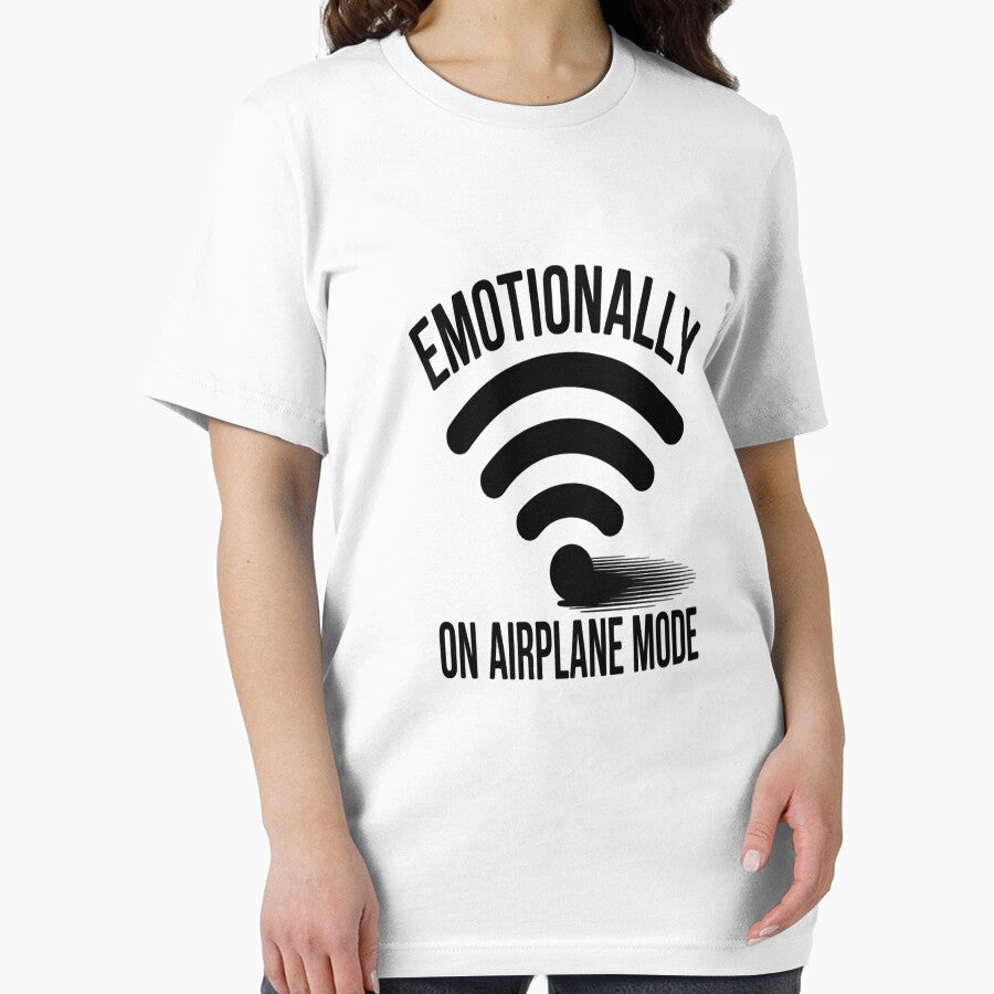 Emotionally On Airplane Mode - Tired Introvert by StuffNestie T-Shirts, Hoodie, Sweatshirt | BlankRebels.com (Image 2)