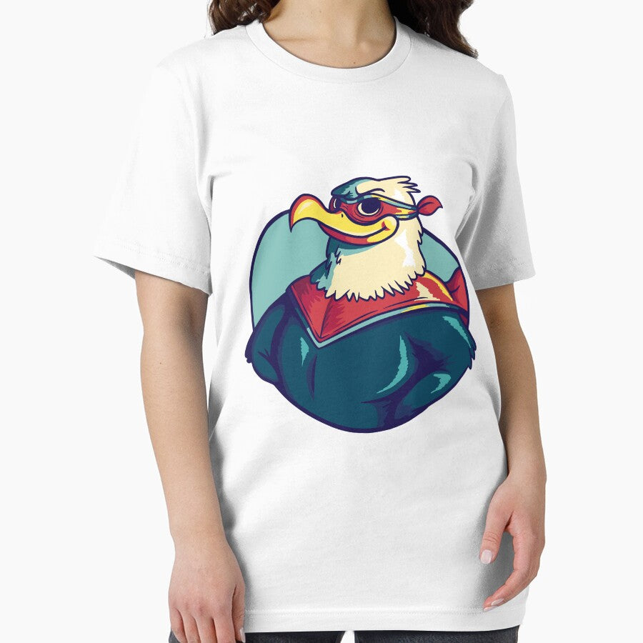 Superhero eagle funny Inspiration Graphic Design Art Cool by DrawHandArt