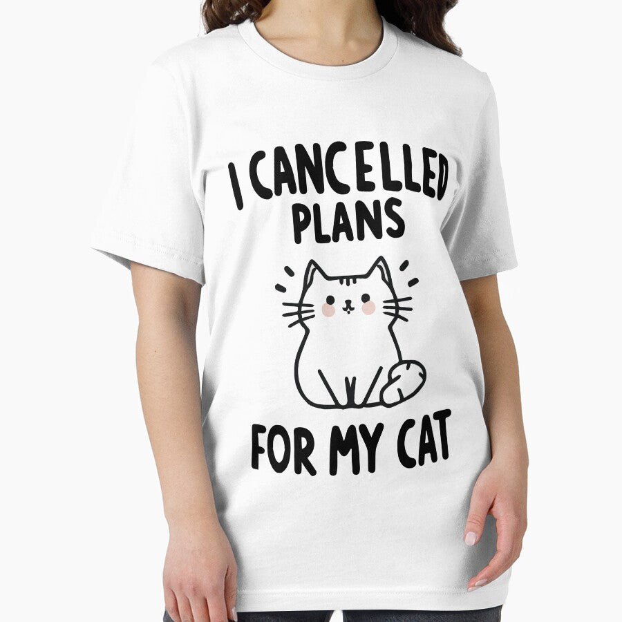 I Cancelled Plans for My Cat – Funny Cat Excuse Shirt by denissmartin2020 .