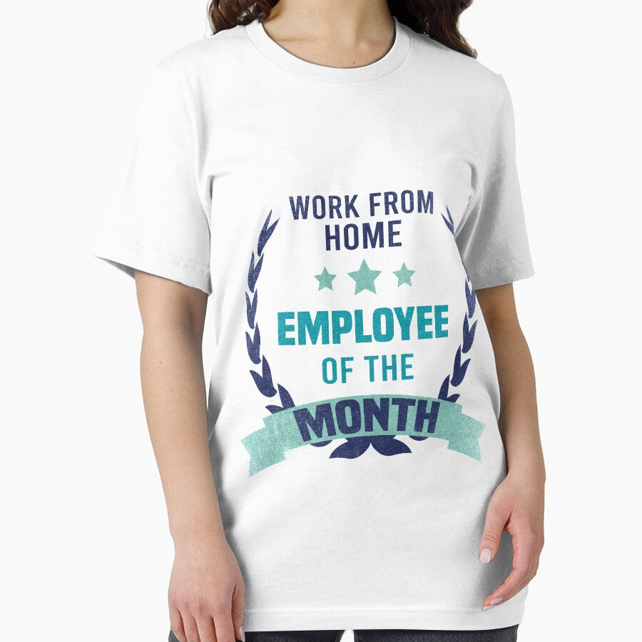 Work from home Employee of the Month, Distressed Blue by foramelie T-Shirts, Hoodie, Sweatshirt | BlankRebels.com (Image 2)