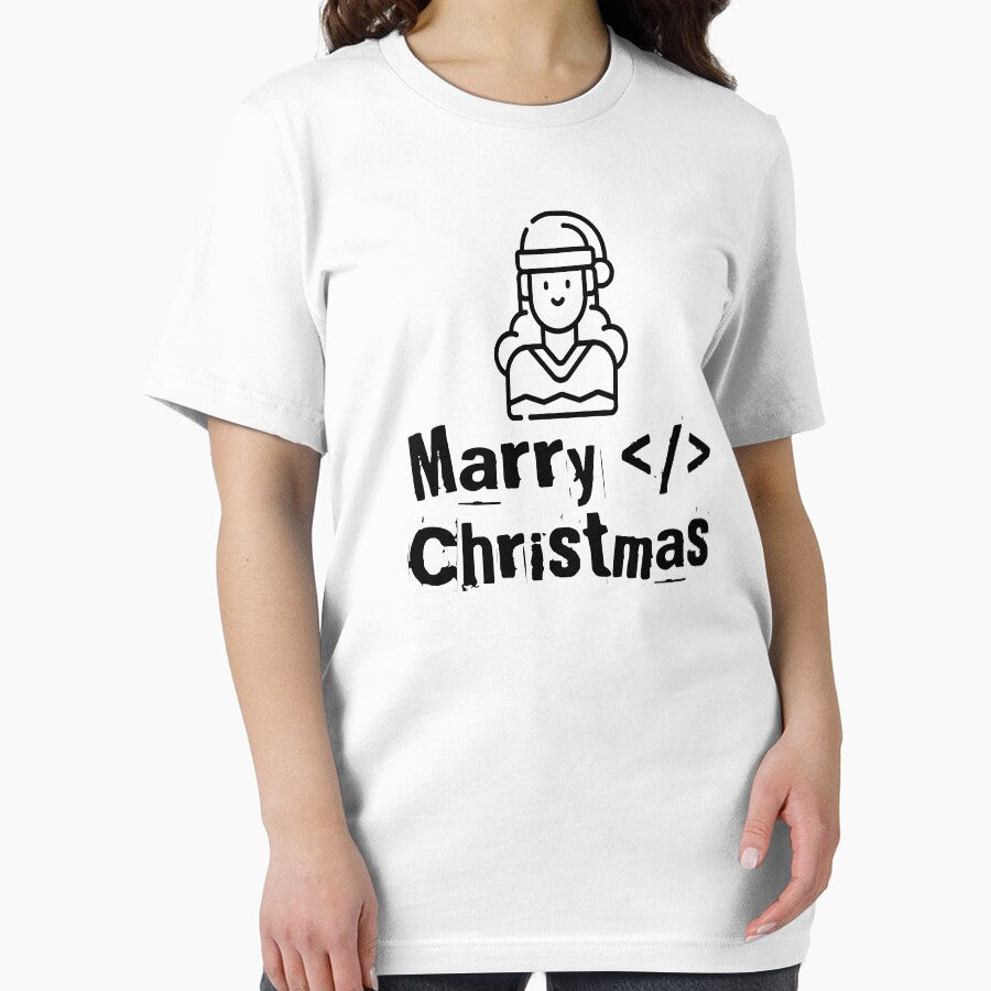 Merry </> Christmas (black) by Stornu2Ruedas T-Shirts, Hoodie, Sweatshirt | BlankRebels.com (Image 2)
