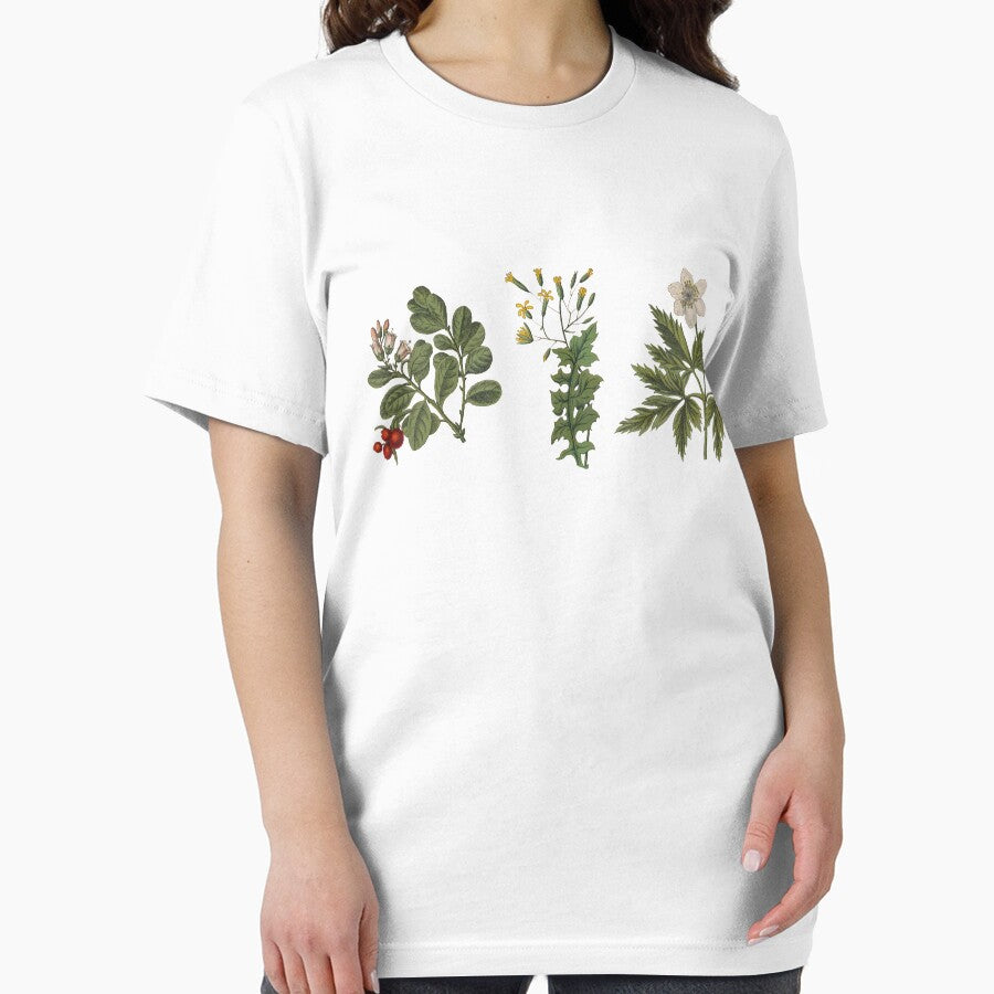 Botanical flower chart by bohoDecor T-Shirts, Hoodie, Sweatshirt | BlankRebels.com (Image 2)