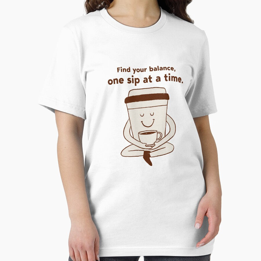 Find your balance, one sip at a time. by LyricsWear T-Shirts, Hoodie, Sweatshirt | BlankRebels.com (Image 2)