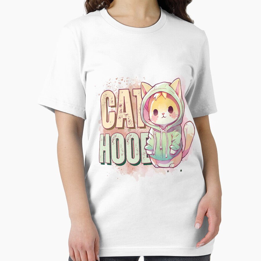 CAT HOOD : cat wearing a hoodie by IMGOODshop T-Shirts, Sweatshirt | BlankRebels.com (Image 2)