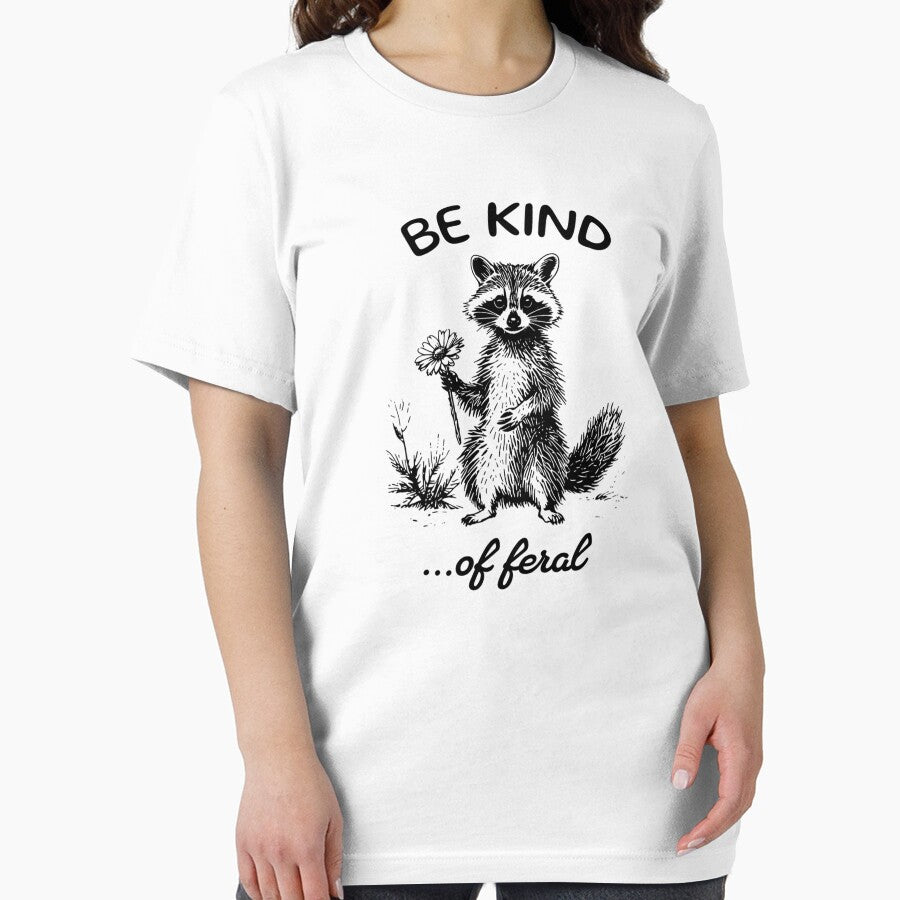 Be Kind… Of Feral Raccoon by krystalRomanart