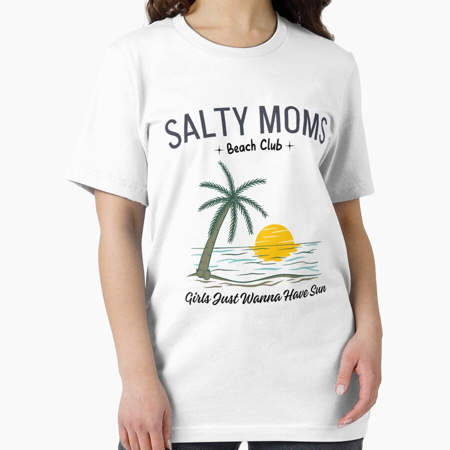 Salty Moms Beach Club Girls Just Wanna Have Sun by Alberto Dominguez T-Shirts, Hoodie, Sweatshirt | BlankRebels.com (Image 2)