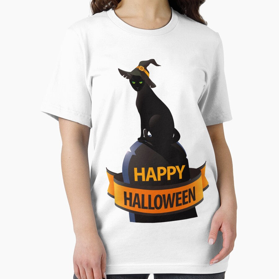 Happy Halloween Black Cat Halloween 2020 Gifts For Men and Women, Gift Halloween Day, Thanksgiving, Christmas... (Image 2)