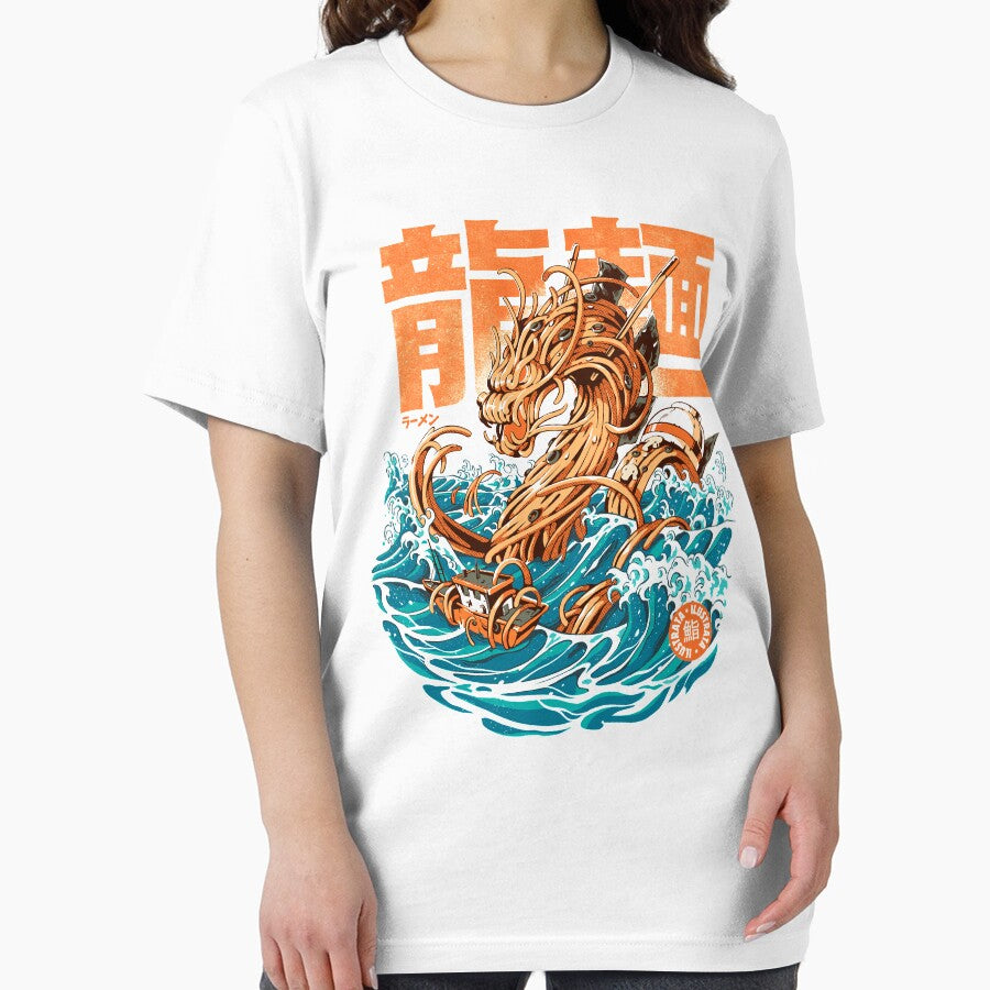 Great Ramen Dragon off Kanagawa by Ilustrata®