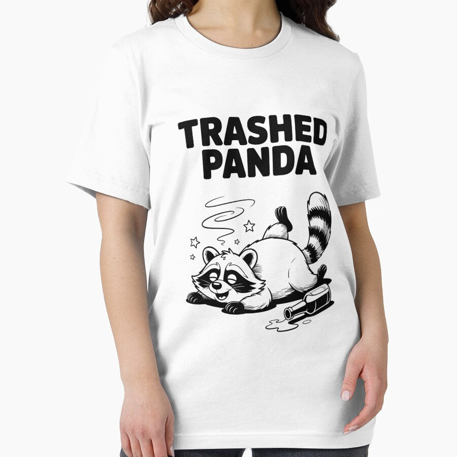 Trashed Panda Drunk Racoon by HeinzanoWeno T-Shirts, Hoodie, Sweatshirt | BlankRebels.com (Image 2)