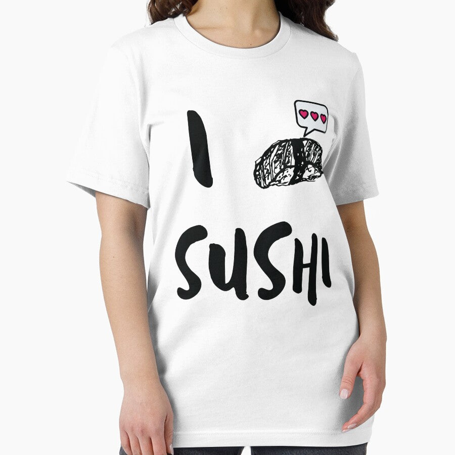 I Love Sushi Social Media Graphic by BossyCatHome T-Shirts, Hoodie, Sweatshirt | BlankRebels.com (Image 2)