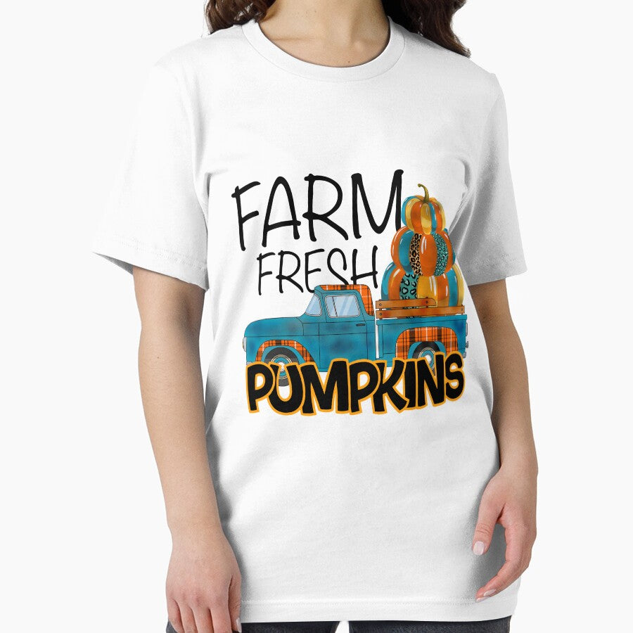 Farm Fresh Pumpkins Funny Halloween by Bemumd-art T-Shirts, Hoodie, Sweatshirt | BlankRebels.com (Image 2)