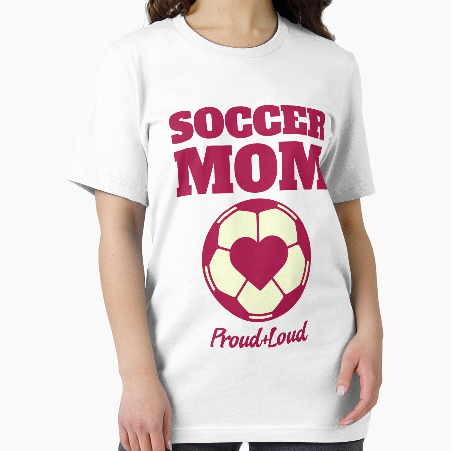 Soccer Mom Proud Loud Funny Soccer Mom Gift For Sports Mom by DesignbyAACreations