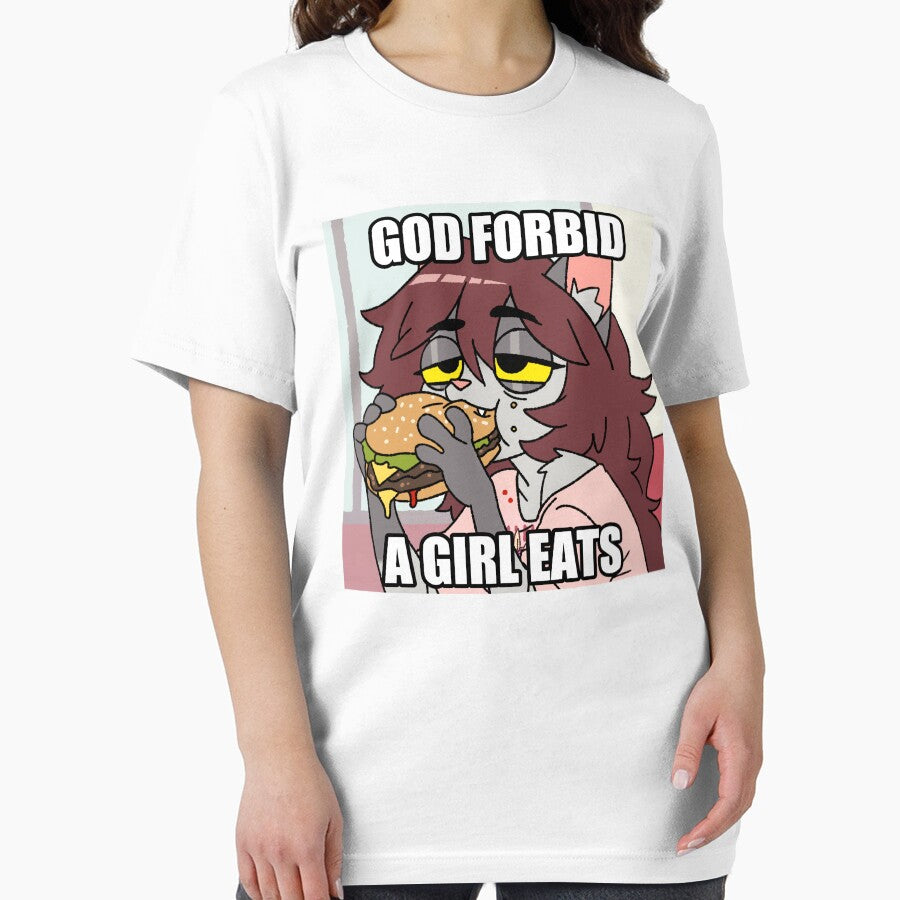 girl eating by lorepaw T-Shirts, Hoodie, Sweatshirt | BlankRebels.com (Image 2)