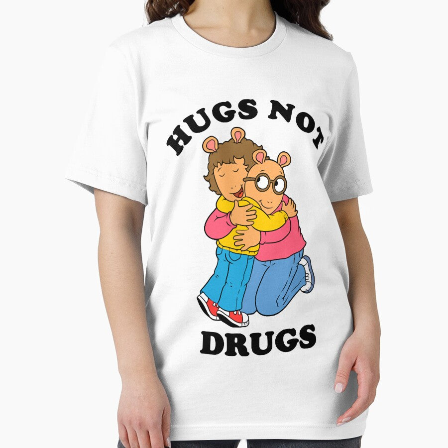 Arthur Hugs not drugs by Garcia346 T-Shirts, Hoodie, Sweatshirt | BlankRebels.com (Image 2)