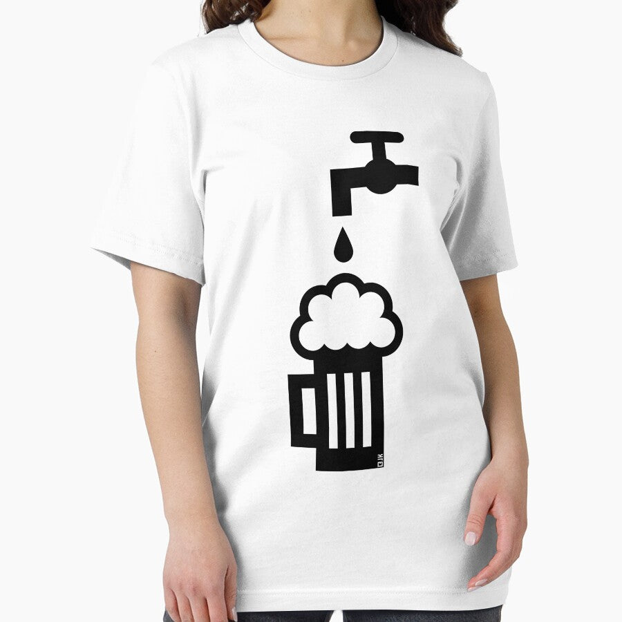 Beer Mug With Tap (Keg Beer / Draft Beer / Draught Beer / Black) by MrFaulbaum