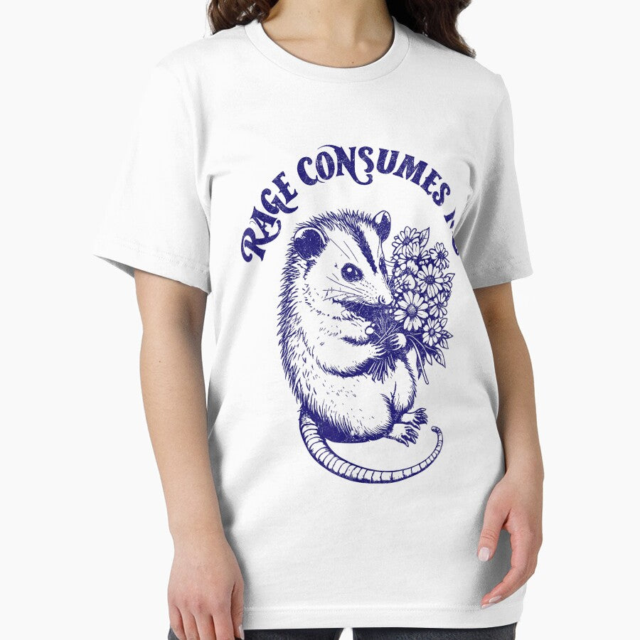 Rage Consumes Me Funny Possum by DreamyNature