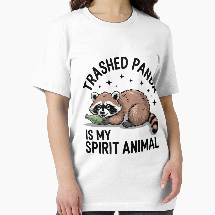 Trashed Panda Is My Spirit Animal Racoon by RayhendersonArt T-Shirts, Hoodie, Sweatshirt | BlankRebels.com (Image 2)