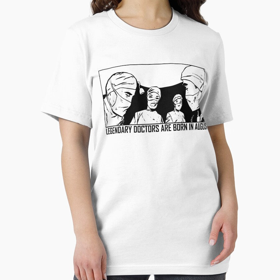 Legendary Doctors Are Born In August by Medisigne T-Shirts, Hoodie, Sweatshirt | BlankRebels.com (Image 2)