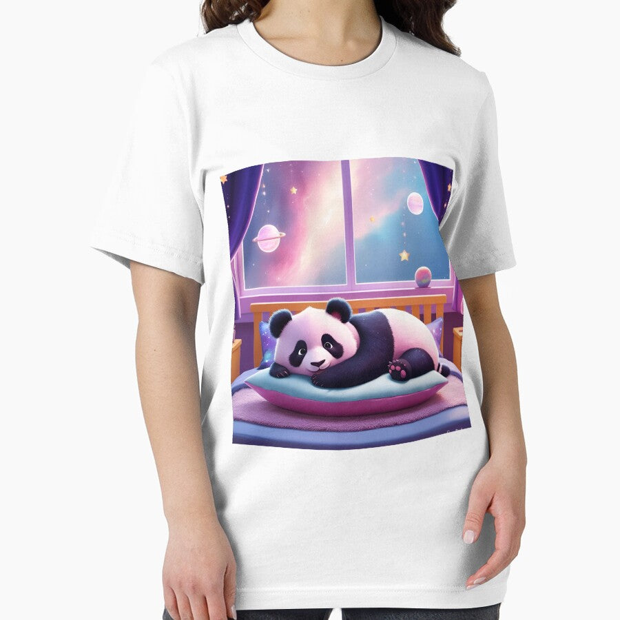 ? "Resting Beneath the Cosmic Glow: A Panda's Dreamland" by ArtidByPro T-Shirts, Hoodie, Sweatshirt (Image 2)