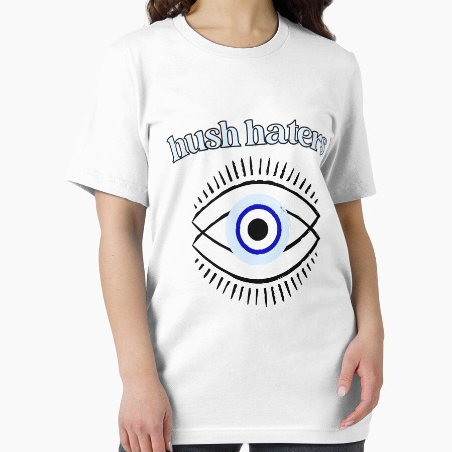 HUSH HATERS SERIES® Double Evil Eye Protection by darksidetees T-Shirts, Hoodie, Sweatshirt | BlankRebels.com (Image 2)