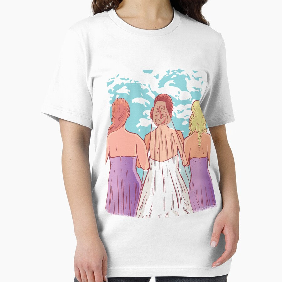 Bride and Bridesmaids Wedding day by TamGustam T-Shirts, Hoodie, Sweatshirt | BlankRebels.com (Image 2)