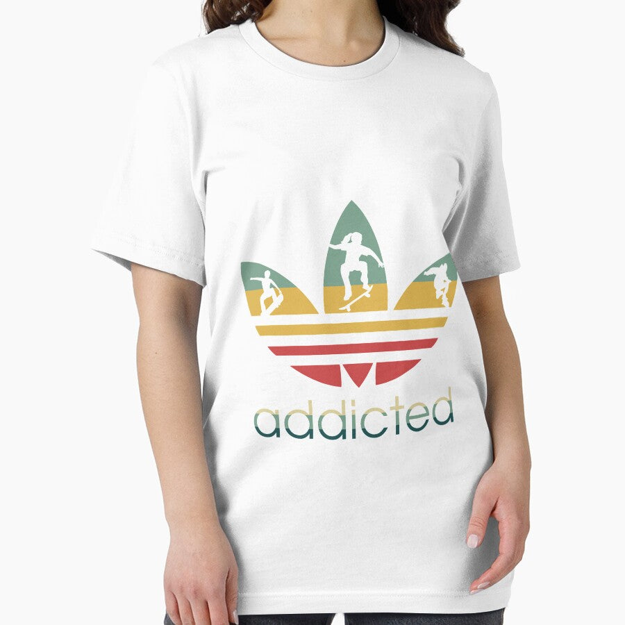 Skateboarding addicted vintage by chibichibii T-Shirts, Hoodie, Sweatshirt | BlankRebels.com (Image 2)