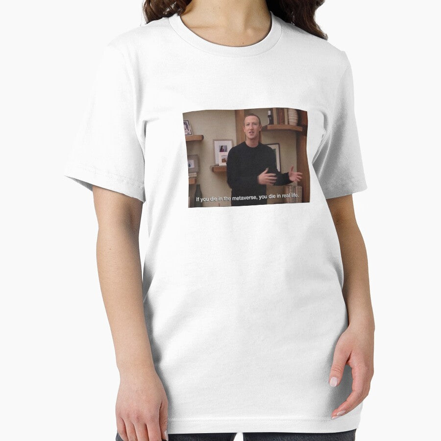 If you die in the metaverse, you die in real life by ktrby T-Shirts, Hoodie, Sweatshirt | BlankRebels.com (Image 2)