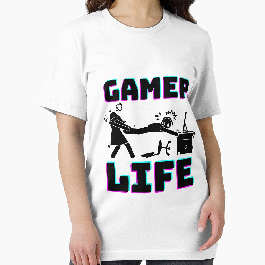 Gaming T-Shirt Gamer Life Gift by Valkyrie175xr Hoodie, Sweatshirt | BlankRebels.com (Image 2)