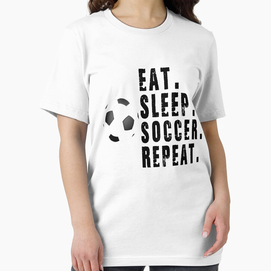 Eat Sleep Soccer Repeat - Best Gift for Soccer Fans Long Sleeve by Simoel12