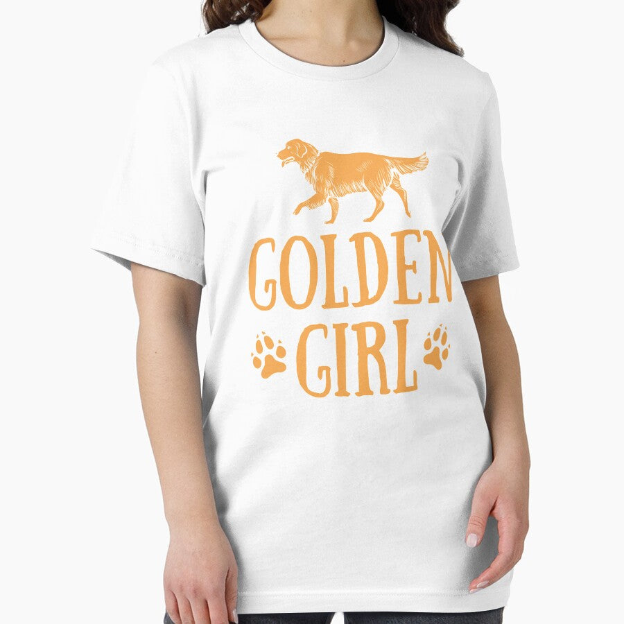 Golden Girl – Golden Retriever by Presto Prints Design T-Shirts, Hoodie, Sweatshirt | BlankRebels.com (Image 2)