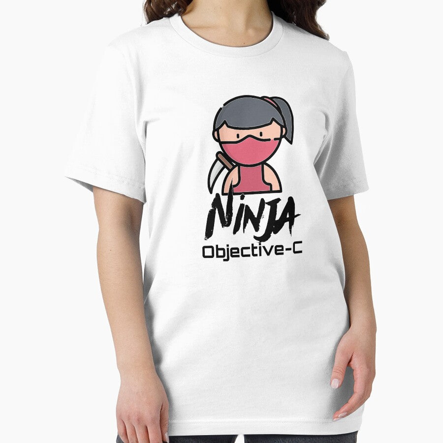 Objective-C Ninja (color black) by Stornu2Ruedas T-Shirts, Hoodie, Sweatshirt | BlankRebels.com (Image 2)